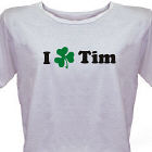 I "Shamrock" Personalized Scoop Neck T-shirt